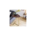 Bout de canap� en bois de manguier et m�