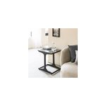 Bout canap� marbre m�tal
