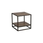 Bout de canap� mdf marron - manufacture