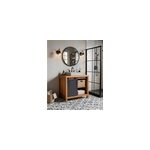Boxel - meuble salle de bain en bois de teck recycle