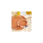 Bracelet 7 chakras pierre de soleil 8 mm