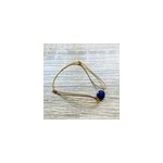 Bracelet alba lapis lazuli bleue doré Bracelet alba lapis lazuli bleue doré