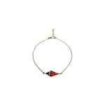 Bracelet ambre argent