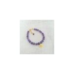 Bracelet améthyste chakra sahasrara Bracelet améthyste chakra sahasrara