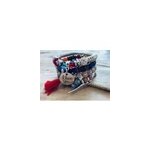 Bracelet amour et fantaisies rouge