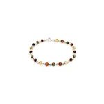 Bracelet argent 925 ambre baltique