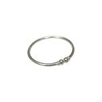 Bracelet argent jonc