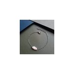 Bracelet argent� ivoire nacr�