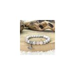Bracelet buddha en quartz rose