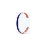 Bracelet cuivre magntique bleu