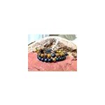 Bracelet distance oeil de tigre et onyx Bracelet distance oeil de tigre et onyx