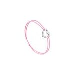 Bracelet enfant plaqu argent avec cordon le vent  la franaise