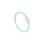 Bracelet enfant plaqu argent avec cordon le vent  la franaise