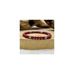 Bracelet ethnique corail rouge