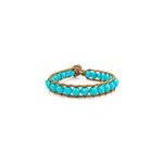 Bracelet facelia pierres de turquoise