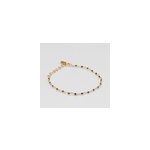 Bracelet inde facette noir