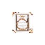 Bracelet jaspe brun caixa