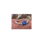 Bracelet lapiz lazuli et rhodochrosite Bracelet lapiz lazuli et rhodochrosite