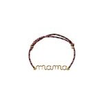 Bracelet mama tresse goldfilled