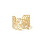 Bracelet manchette ginkgo