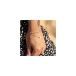 Bracelet multirang or pierre de lune