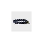 Bracelet noir et pendentif ancre Bracelet noir et pendentif ancre