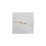 Bracelet or gold filled et agate blanche Bracelet or gold filled et agate blanche