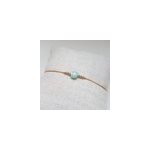 Bracelet or gold filled et amazonite