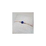 Bracelet or gold filled et lapis lazuli