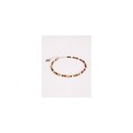 Bracelet - oudis marron - argent