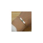 Bracelet de perles japonaises turquoise Bracelet de perles japonaises turquoise