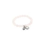 Bracelet perles de quartz rose Bracelet perles de quartz rose