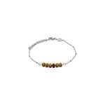 Bracelet piana en pierres oeil de tigre