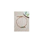 Bracelet points pierres aventurine Bracelet points pierres aventurine
