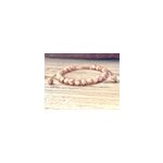 Bracelet protection en jaspe zbre rose
