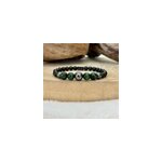 Bracelet protection oeil de tigre vert