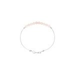 Bracelet quartz rose & argent (xs) Bracelet quartz rose & argent (xs)