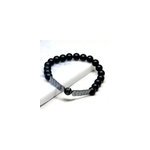 Bracelet stabilit en onyx et hmatite