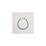 Bracelet en turquoise verte et argent Bracelet en turquoise verte et argent