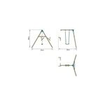 Bras de portique balan�oire simple