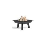 Brasero de jardin polo en acier 80 cm