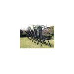 Brescia lot de 2 fauteuils de jardin