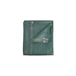 Brise - vue 1. 5x10 m 220 gr - m2 vert fonc occultation 95%