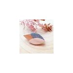 Broche en bois et cuir tulipe sirène Broche en bois et cuir tulipe sirène