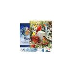 Broderie diamant oiseaux dans le jardin