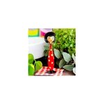 Brosse � vaisselle rouge