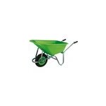 Brouette 100 litres bac plastique verte ribimex prgc100p Brouette 100 litres bac plastique verte ribimex prgc100p