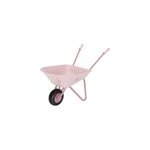 Brouette rose fairy garden