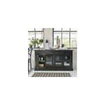 Buffet acajou 4 tiroirs 2 placards