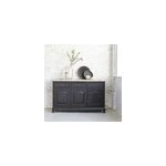 Buffet acajou teck 3 portes 3 tiroirs
